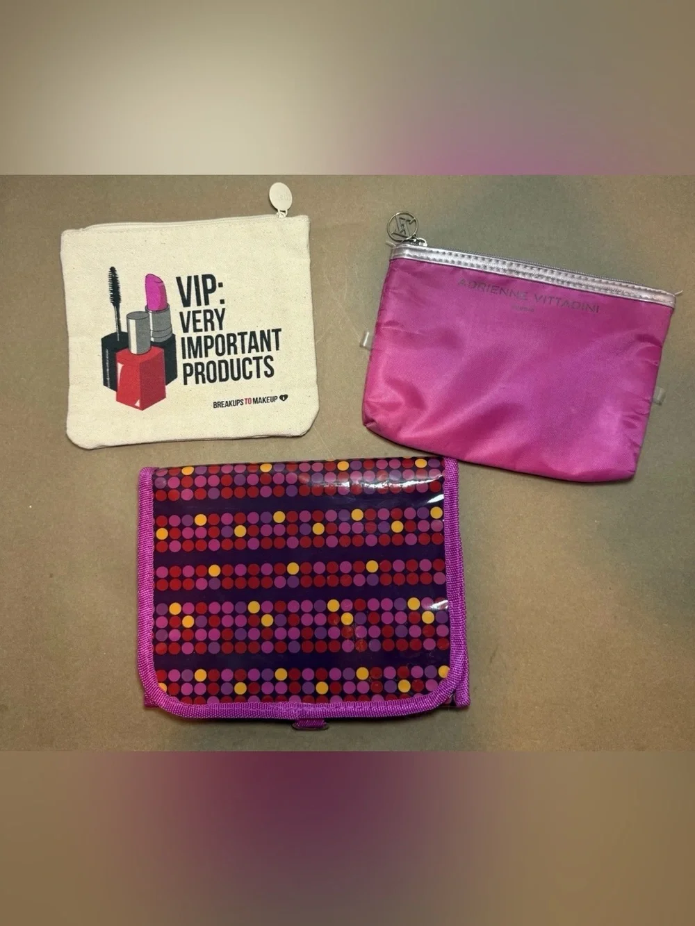 Pink Travel Cosmetic Organizer Set by Unknown Brand